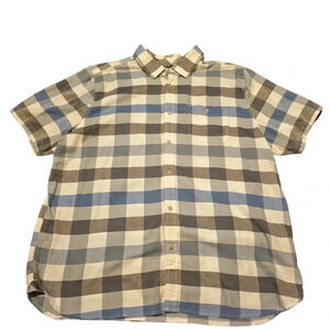The North‎ Face Button Down "Send Train" Shirt - Mens - Size XXL - Plaid